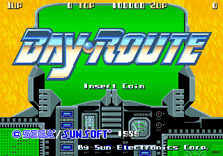 Bay Route (set 3, World, FD1094 317-0116) Title Screen